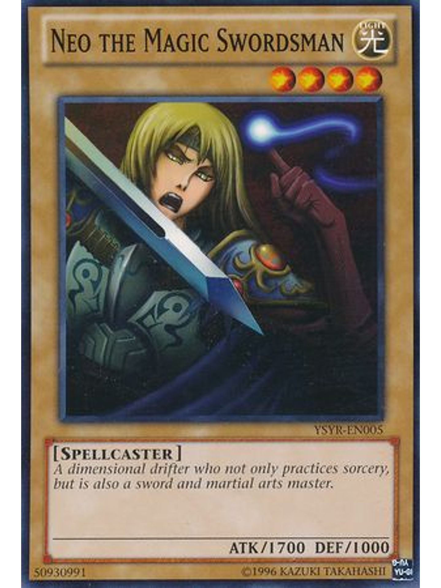 Neo the Magic Swordsman - YSYR-EN005 - Common Unlimited 1