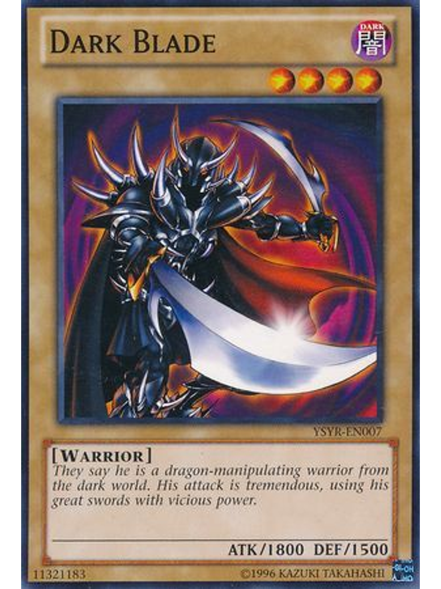 Dark Blade - YSYR-EN007 - Common Unlimited 1