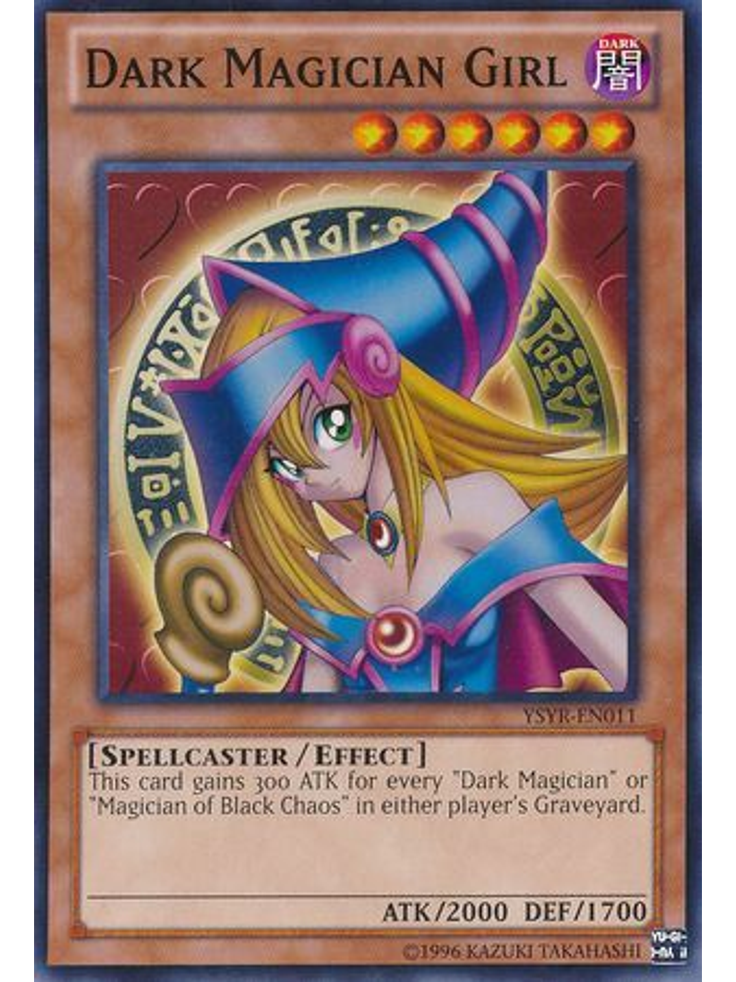 Dark Magician Girl - YSYR-EN011 - Common Unlimited 1