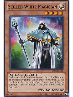 Skilled White Magician - YSYR-EN012 - Common Unlimited