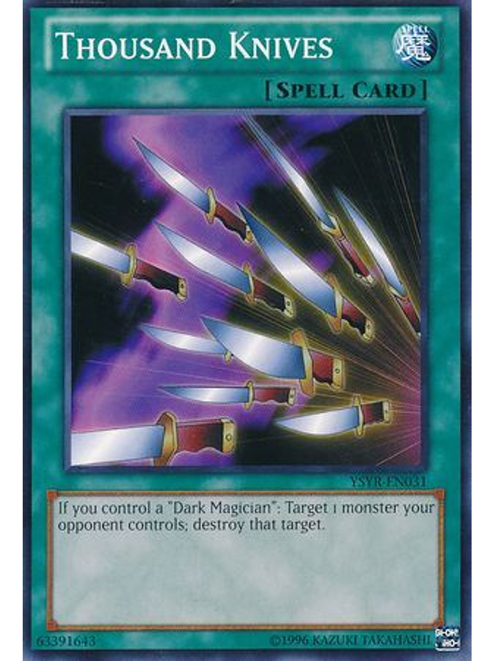 Thousand Knives - YSYR-EN031 - Common Unlimited 1