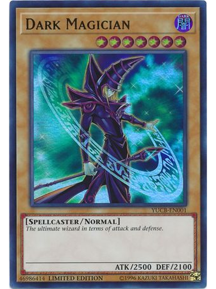 Dark Magician - YUCB-EN001 - Ultra Rare Limited Edition 1st Edition 1