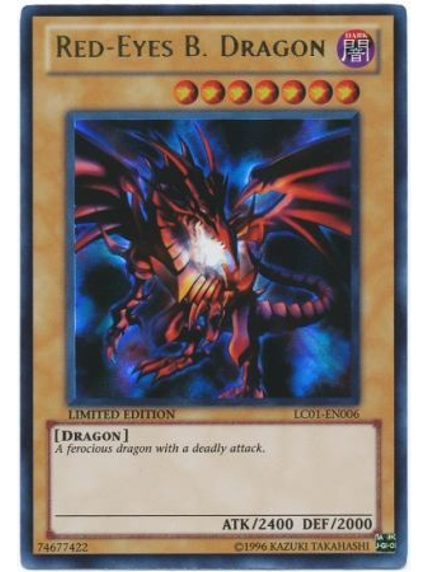 Red-Eyes B. Dragon - LC01-EN006 - Ultra Rare 1