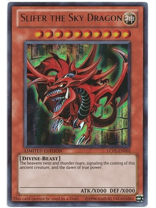 Slifer the Sky Dragon - LC01-EN002 - Ultra Rare