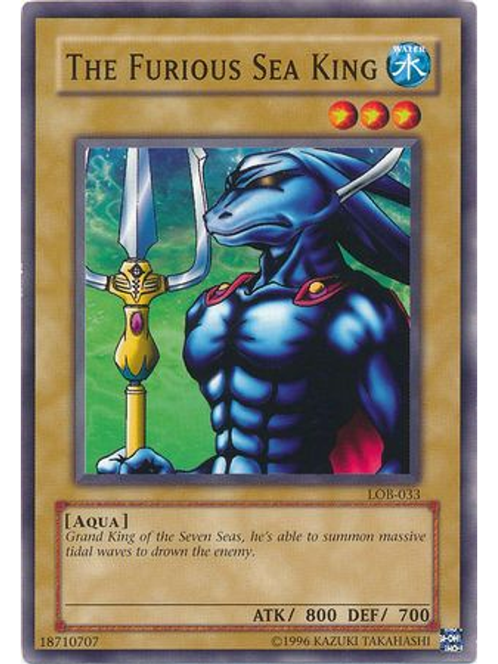 The Furious Sea King - LOB-033 - Common Unlimited 1