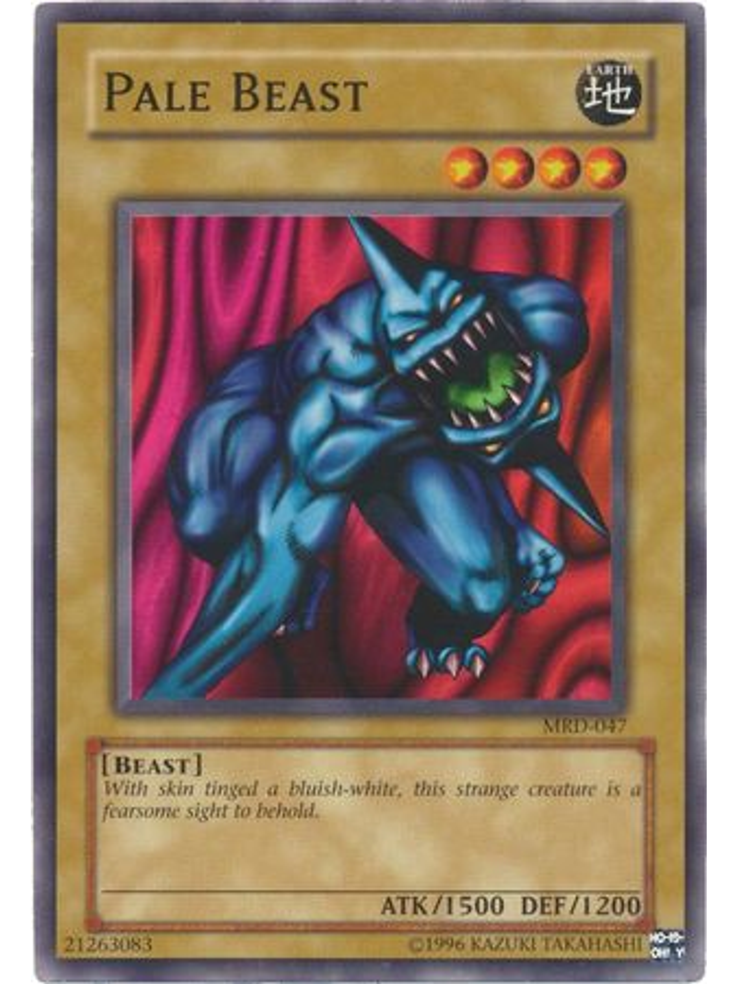 Pale Beast - MRD-047 - Common Unlimited 1