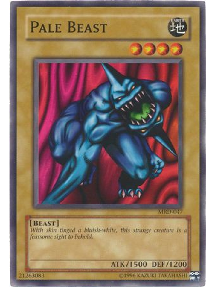Pale Beast - MRD-047 - Common Unlimited 1