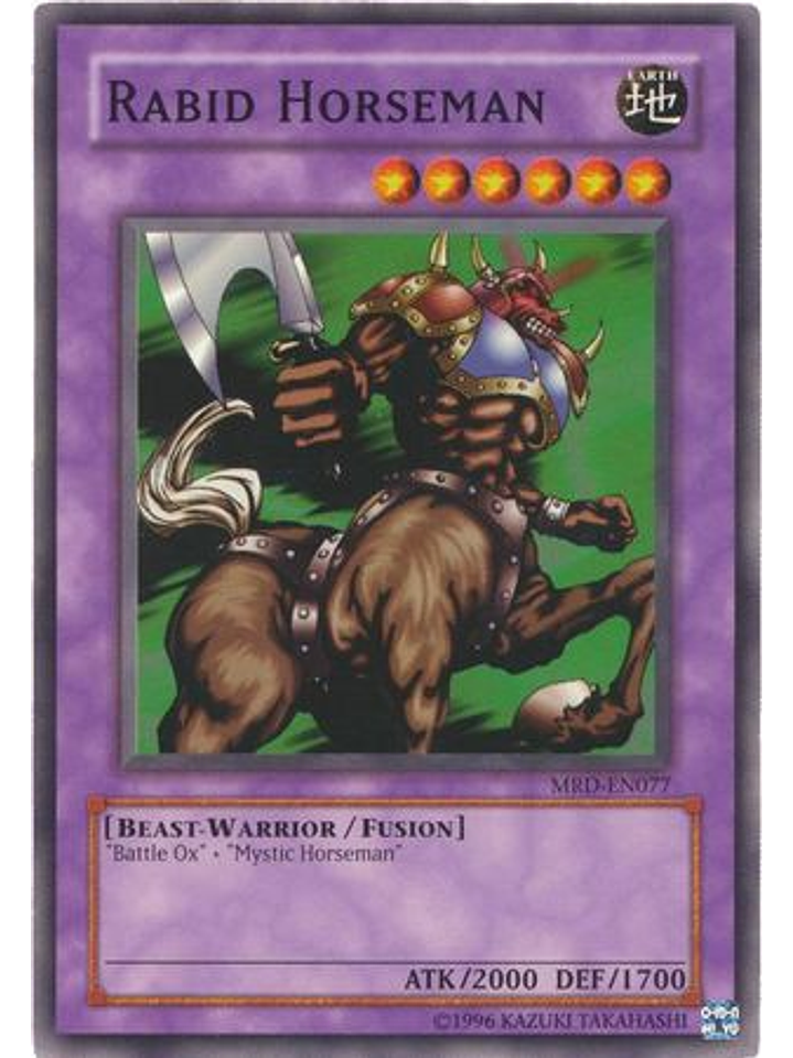 Rabid Horseman - MRD-077 - Common Unlimited 1