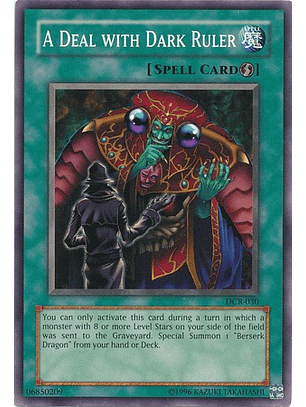 A Deal with Dark Ruler - DCR-030 - Common Unlimited