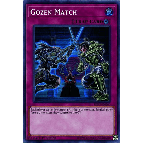 Gozen Match - hisu-en060 - Super Rare 1st Edition