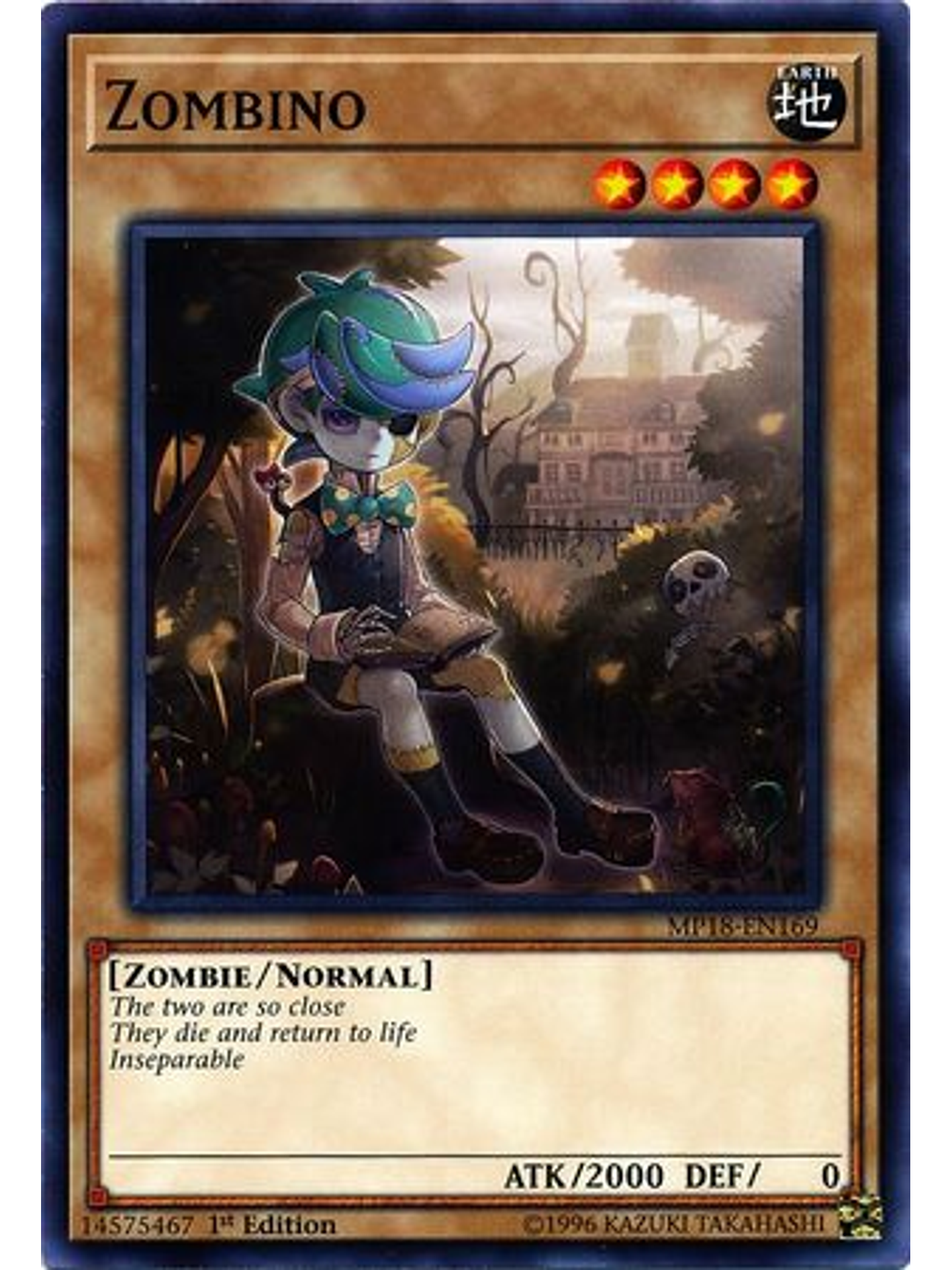 Zombino - MP18-EN169 - Common 1st Edition 1