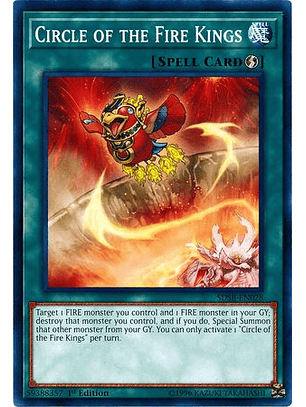Circle of the Fire Kings - SDSB-EN028 - Common 1st Edition