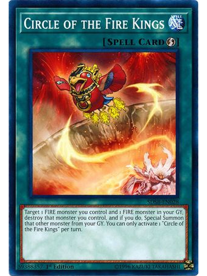 Circle of the Fire Kings - SDSB-EN028 - Common 1st Edition 1