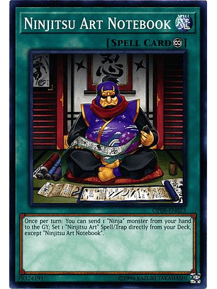 Ninjitsu Art Notebook - OP08-EN023 - Common