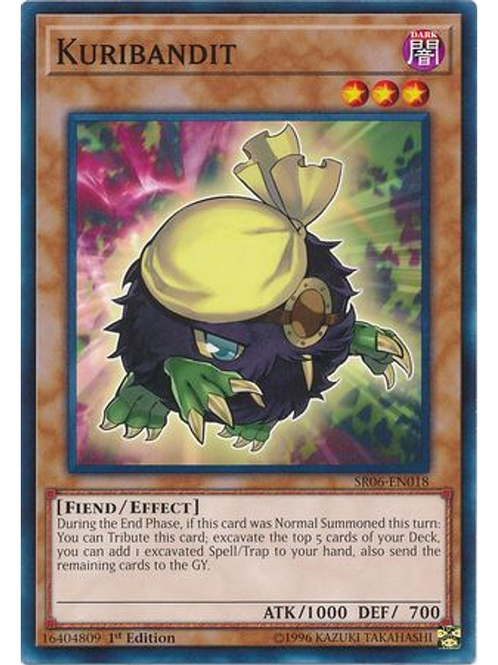 Kuribandit - SR06-EN018 - Common 1st Edition 1