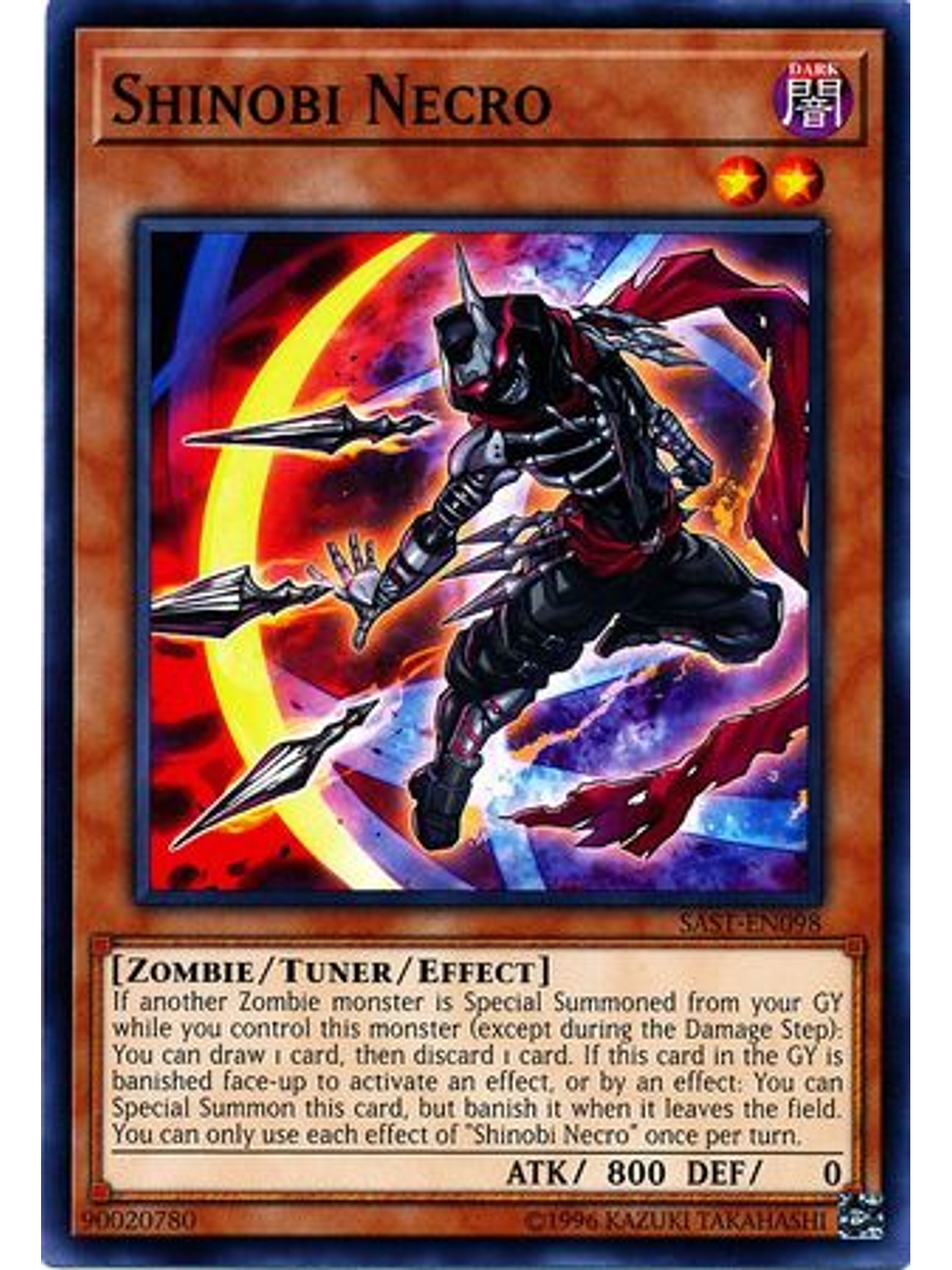 Shinobi Necro - SAST-EN098 - Common Unlimited 1