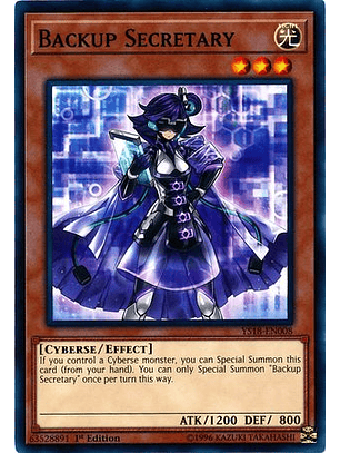 Backup Secretary - YS18-EN008 - Common 1st Edition