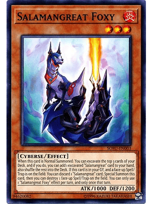 Salamangreat Foxy - SOFU-EN003 - Common Unlimited
