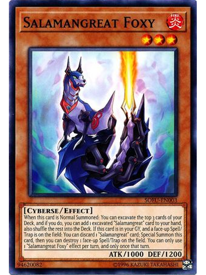 Salamangreat Foxy - SOFU-EN003 - Common Unlimited 1