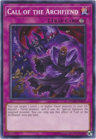 Call of the Archfiend - EXFO-EN075 - Common Unlimited