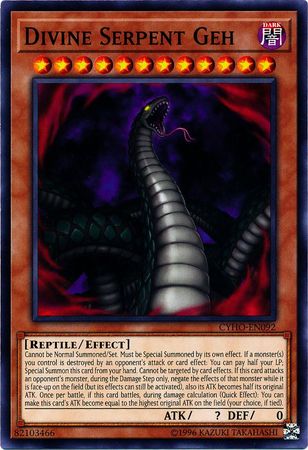 Divine Serpent Geh - CYHO-EN092 - Common Unlimited