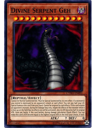 Divine Serpent Geh - CYHO-EN092 - Common Unlimited