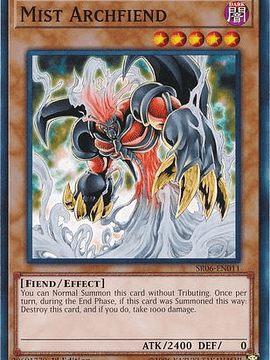 Mist Archfiend - SR06-EN011 - Common 1st Edition