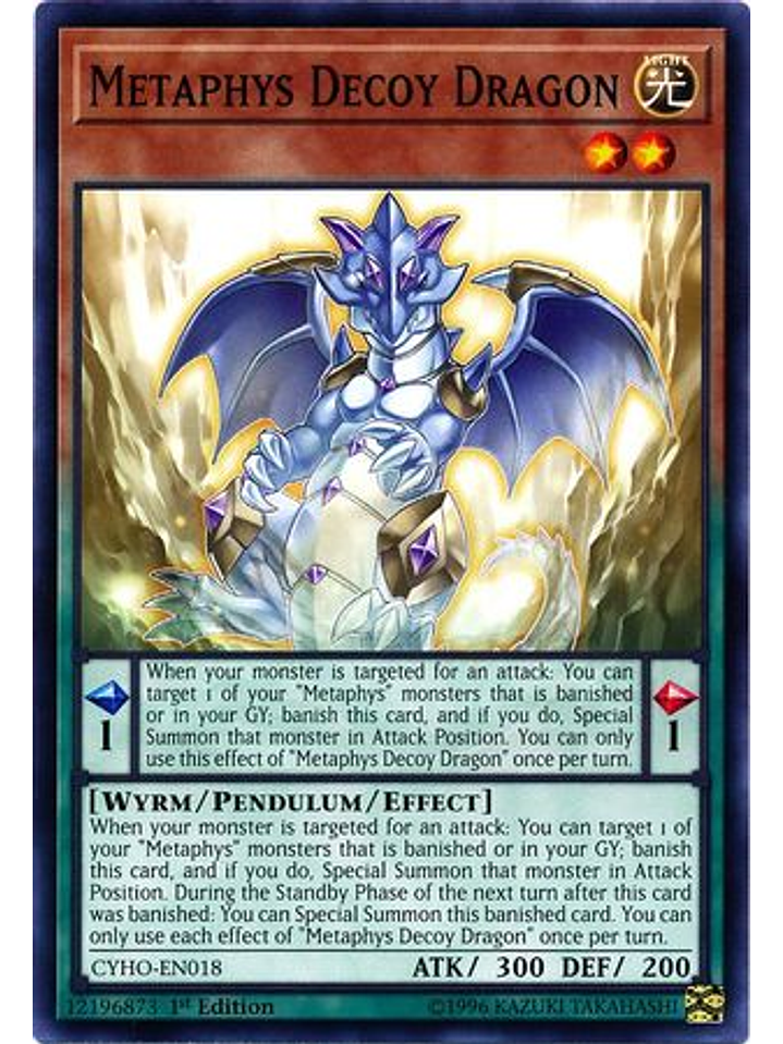 Metaphys Decoy Dragon - CYHO-EN018 - Common 1st Edition 1