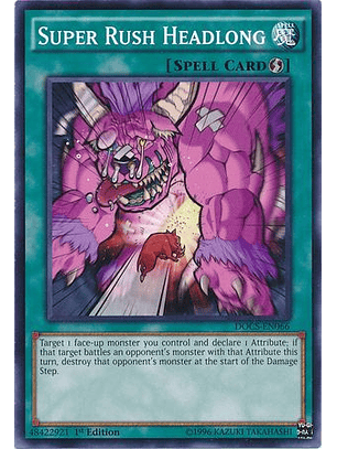 Super Rush Headlong - DOCS-EN066 - Common 1st Edition