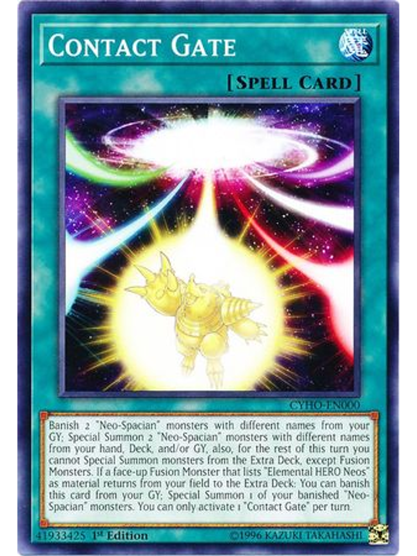 Contact Gate - CYHO-EN000 - Common 1st Edition 1