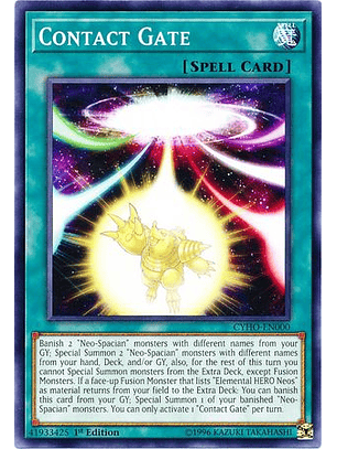 Contact Gate - CYHO-EN000 - Common 1st Edition