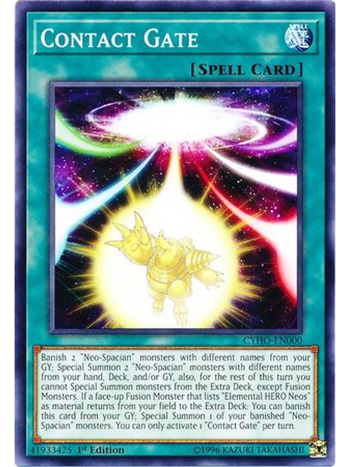 Contact Gate - CYHO-EN000 - Common 1st Edition 1