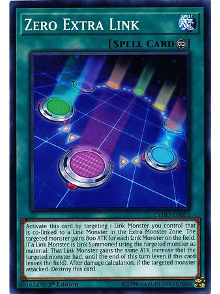 Zero Extra Link - CYHO-EN052 - Common 1st Edition 1