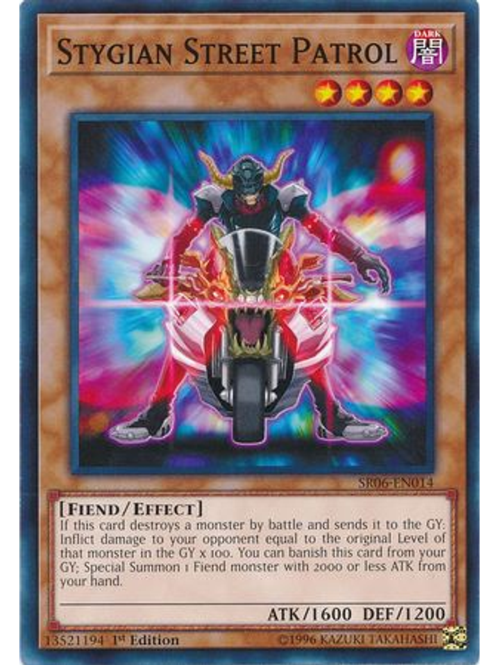 Stygian Street Patrol - SR06-EN014 - Common 1st Edition 1