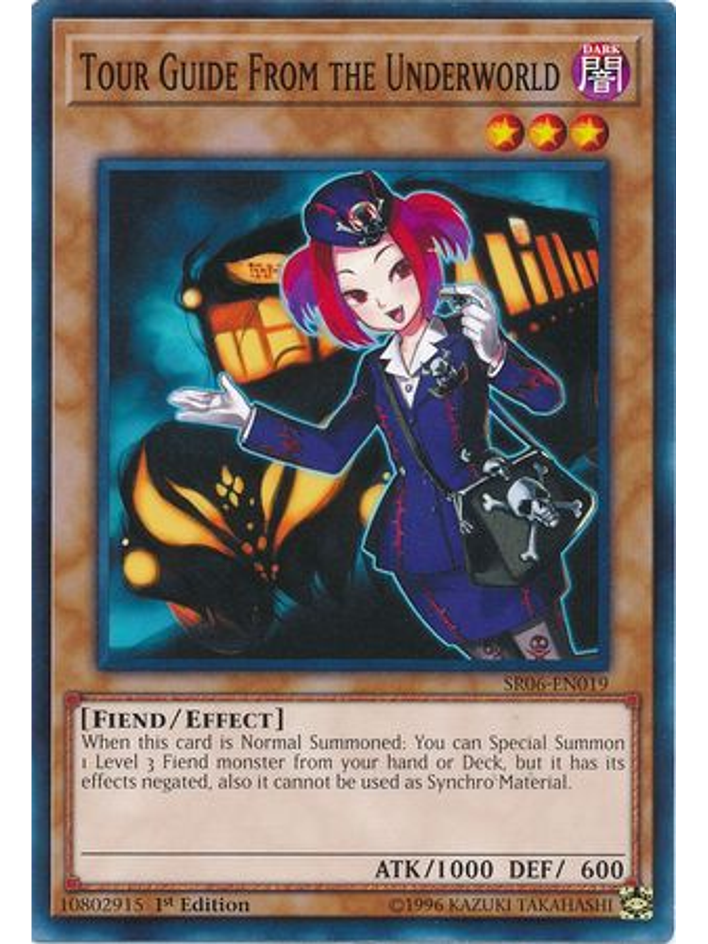 Tour Guide From the Underworld - SR06-EN019 - Common 1st Edition 1