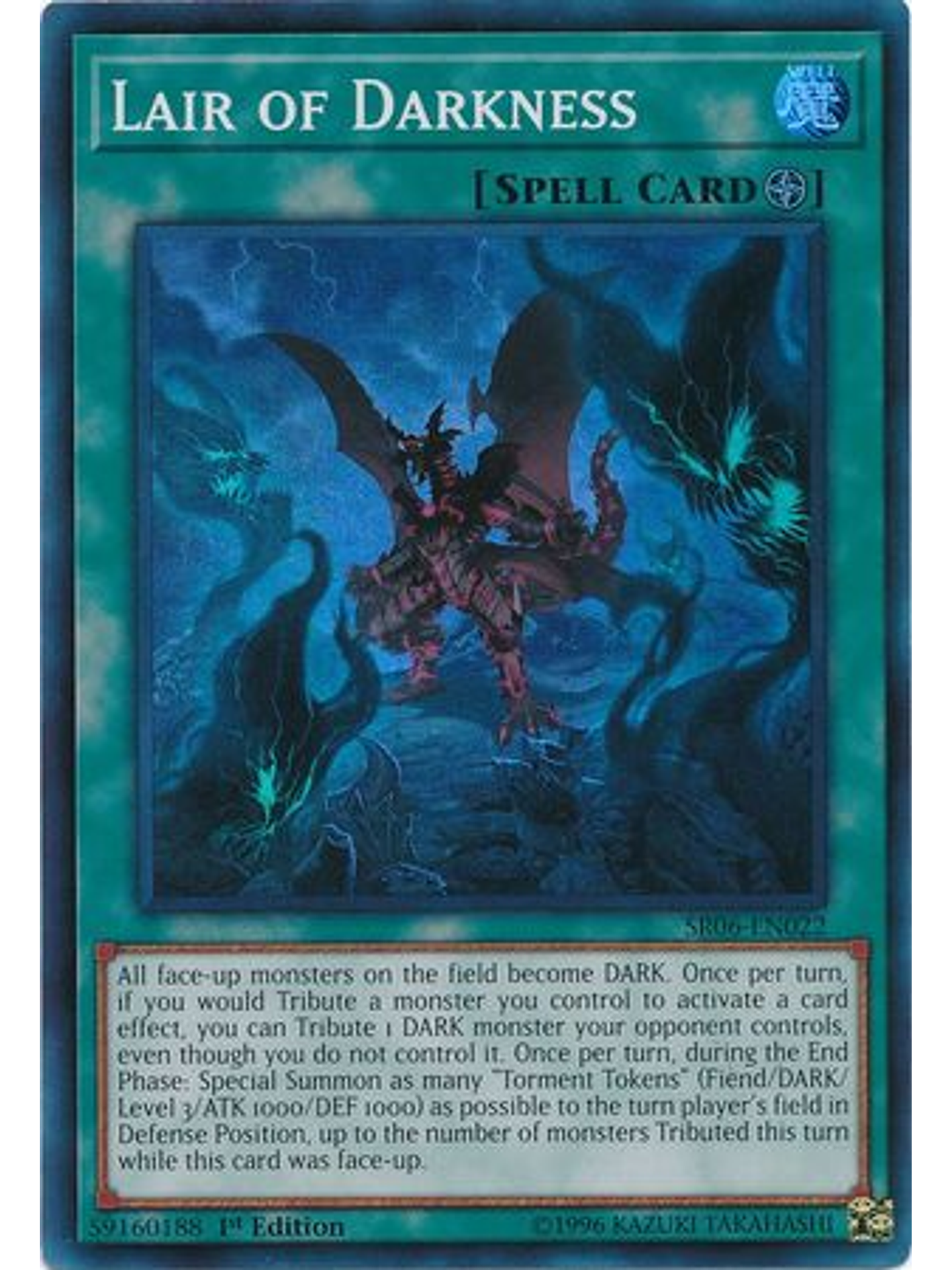 Lair of Darkness - SR06-EN022 - Super Rare 1st Edition 1