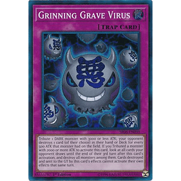 Grinning Grave Virus - SR06-EN030 - Super Rare 1st Edition