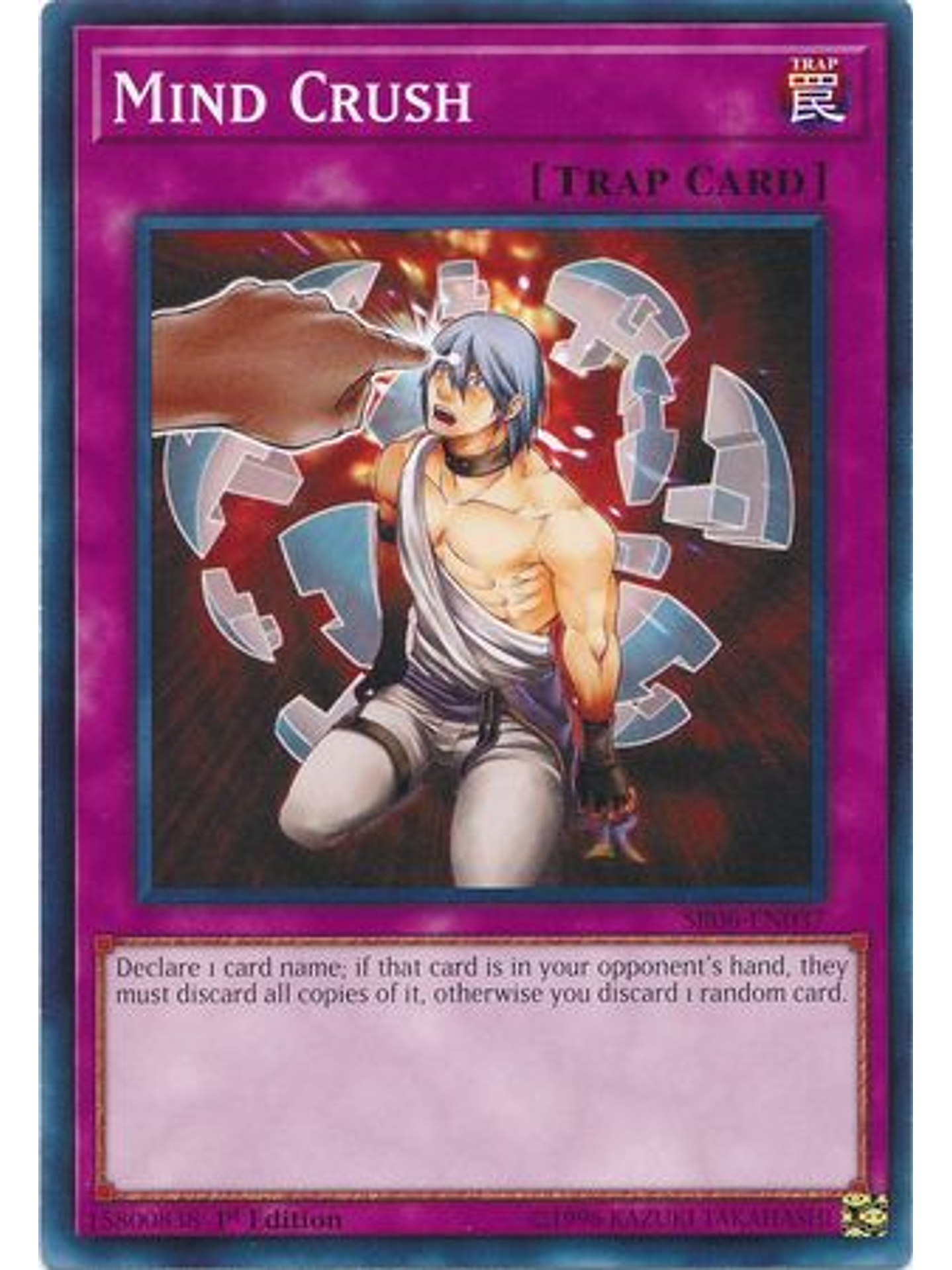 Mind Crush - SR06-EN037 - Common 1st Edition 1