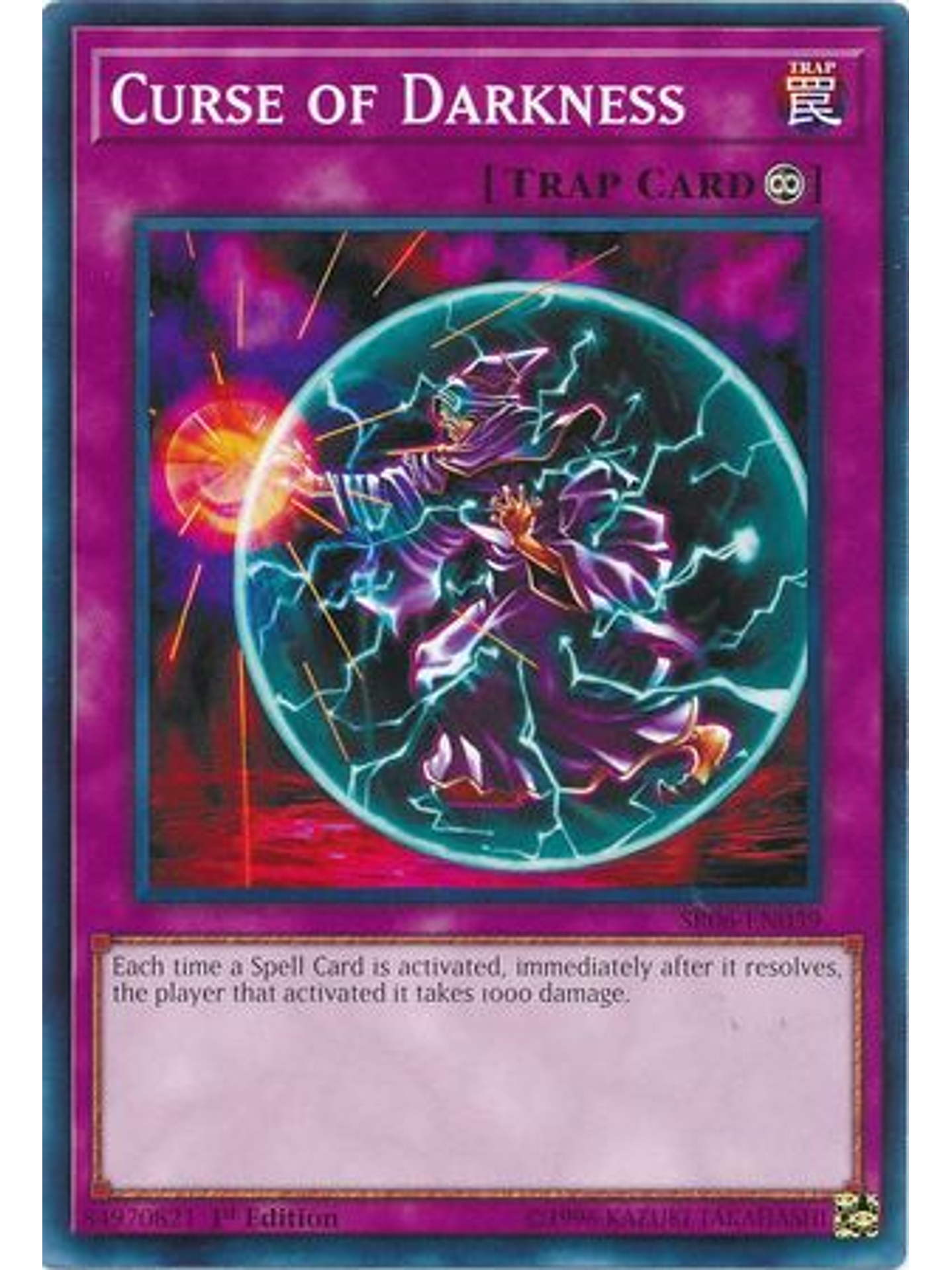 Curse of Darkness - SR06-EN039 - Common 1st Edition 1