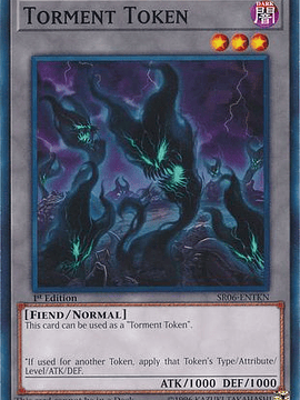 Torment Token - SR06-ENTKN - Common 1st Edition