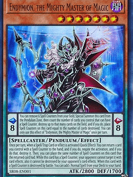 Endymion, the Mighty Master of Magic - SR08-EN001 - Ultra Rare 1st Edition