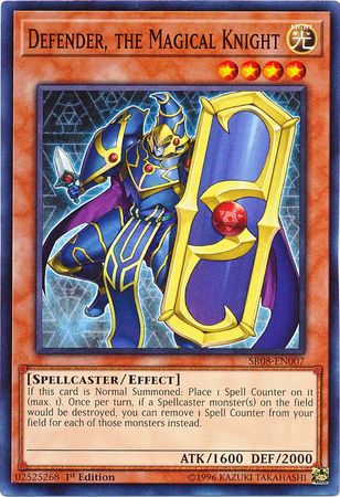 Defender, the Magical Knight - SR08-EN007 - Common 1st Edition