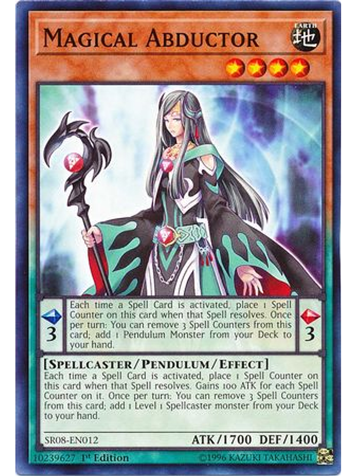 Magical Abductor - SR08-EN012 - Common 1st Edition 1