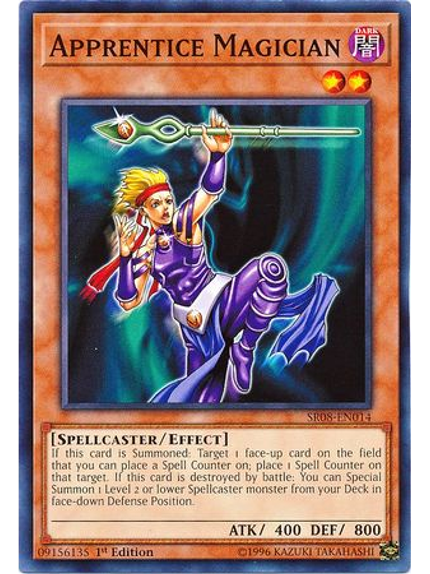 Apprentice Magician - SR08-EN014 - Common 1st Edition 1