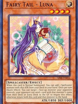 Fairy Tail - Luna - SR08-EN016 - Common 1st Edition