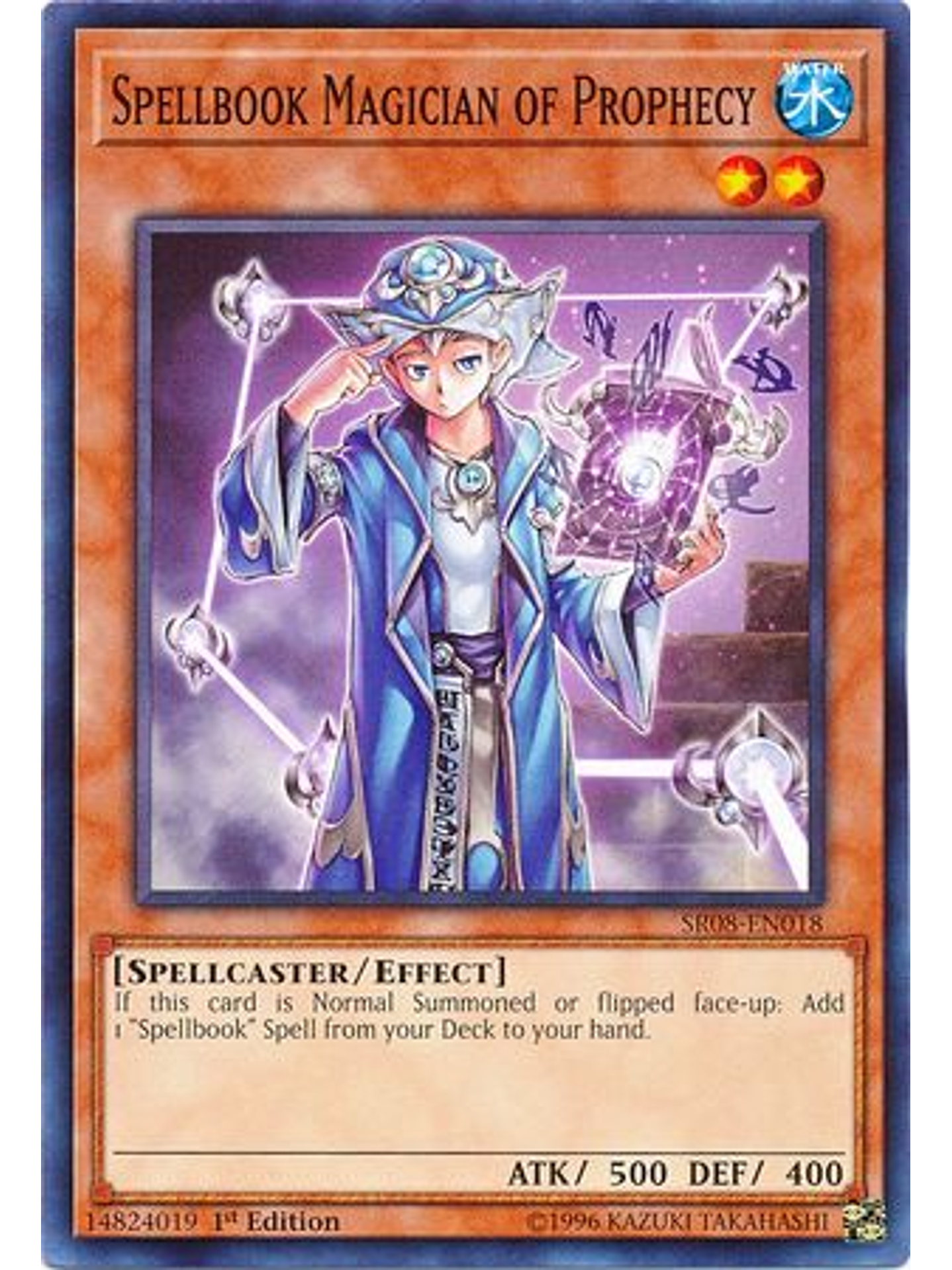 Spellbook Magician of Prophecy - SR08-EN018 - Common 1st Edition 1