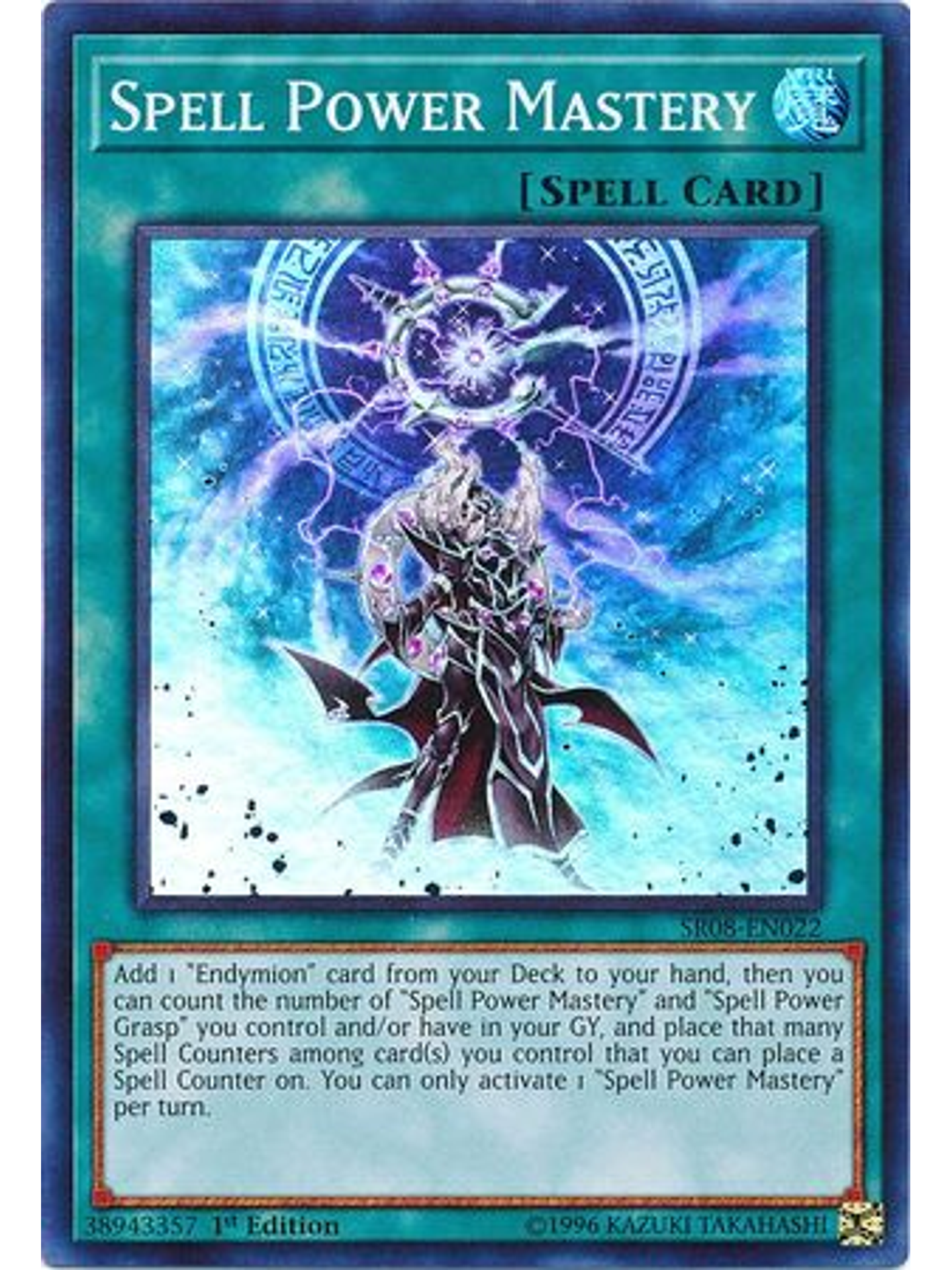Spell Power Mastery - SR08-EN022 - Super Rare 1st Edition 1