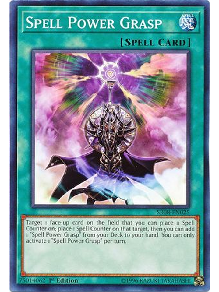Spell Power Grasp - SR08-EN025 - Common 1st Edition 1