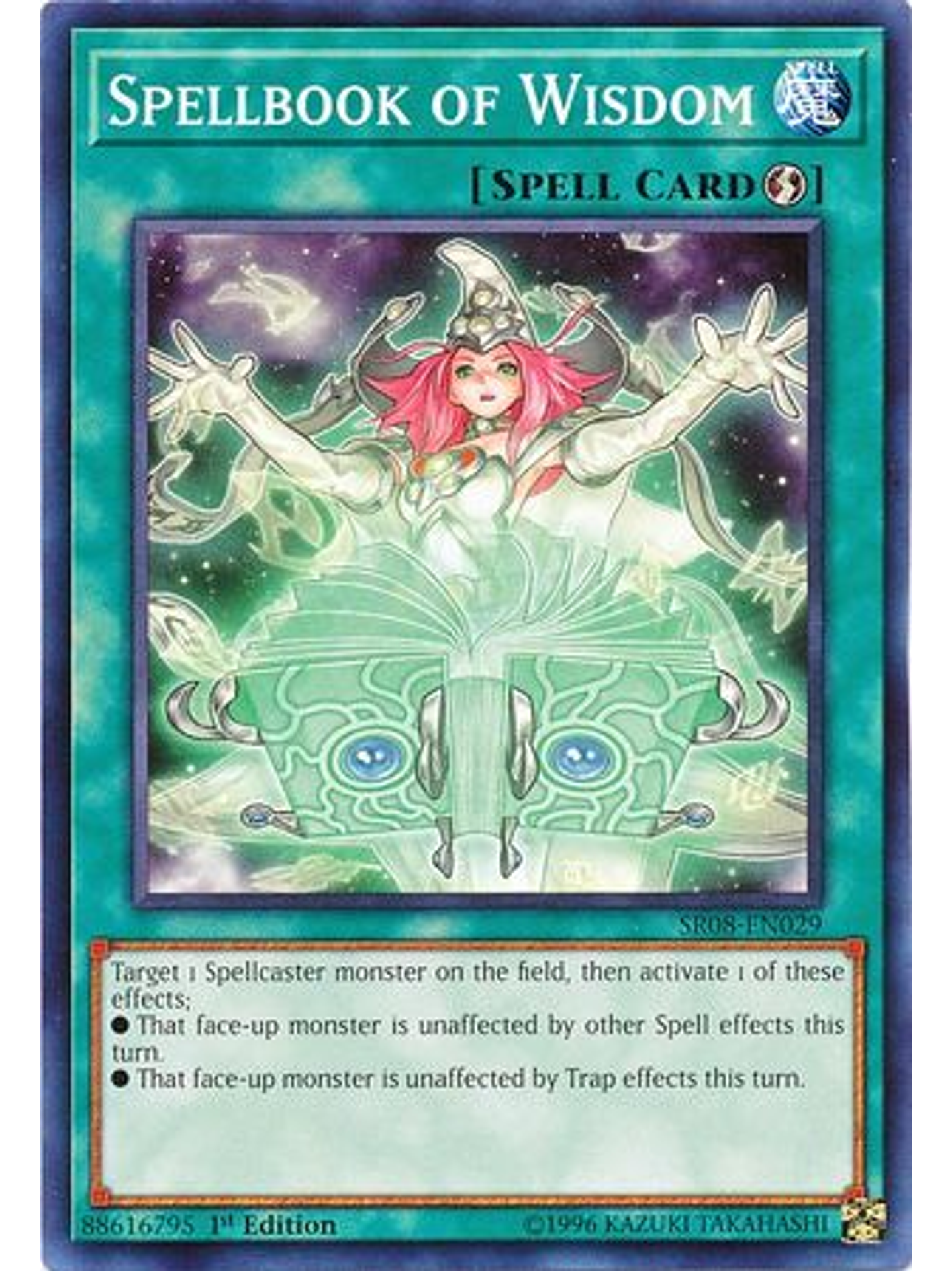 Spellbook of Wisdom - SR08-EN029 - Common 1st Edition 1