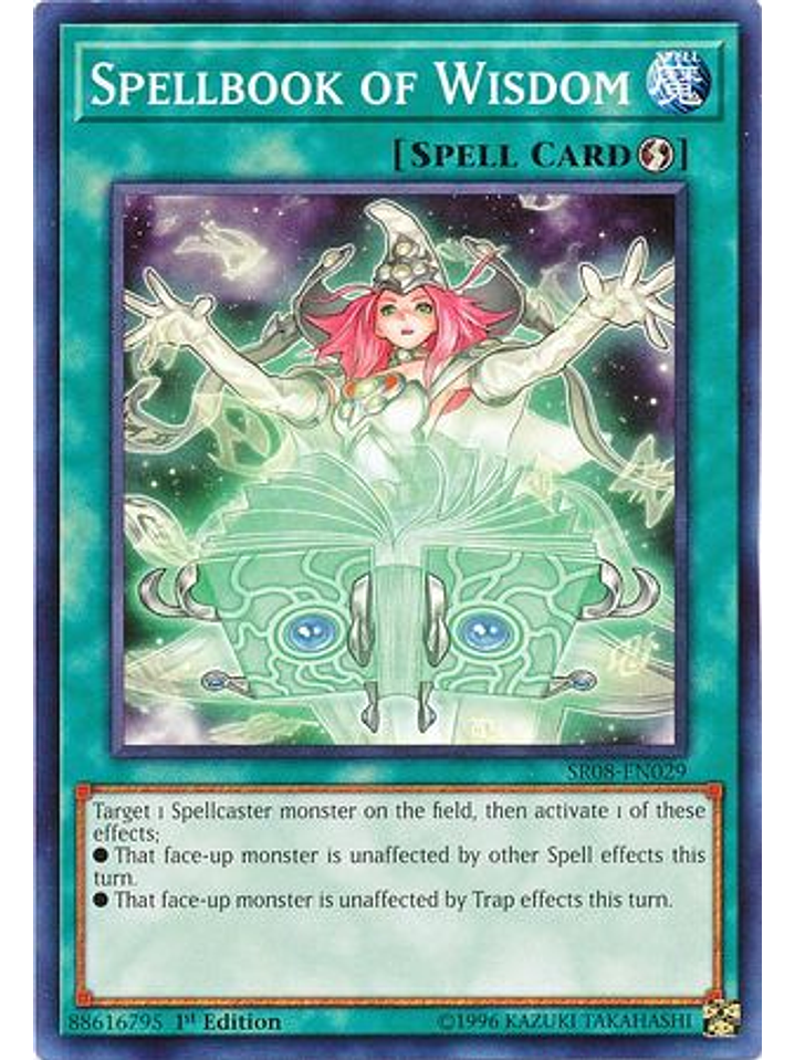 Spellbook of Wisdom - SR08-EN029 - Common 1st Edition 1